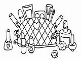 Free Makeup Printable Coloring Page  Pages For sketch template