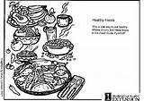 Coloring Page healthy foods  Free Printables Img 5922 sketch template