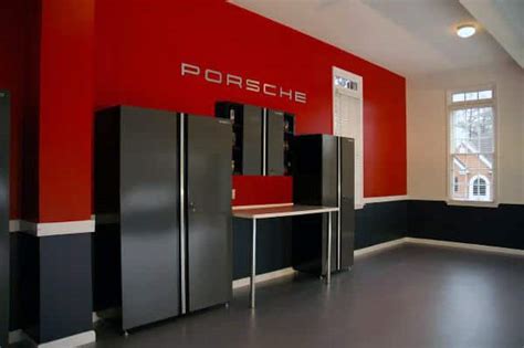 50 Garage Paint Ideas For Men - Masculine Wall Colors And Themes