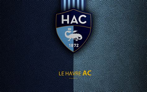 Download wallpapers Le Havre AC, French football club, 4k, Ligue 2, Le ...