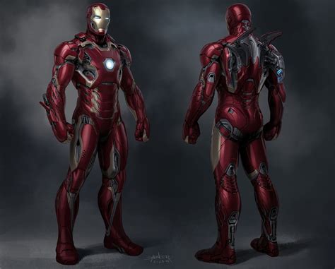 ArtStation - Iron Man Mk 45 Final Design, Phil Saunders | Iron man armor, Marvel iron man, Marvel