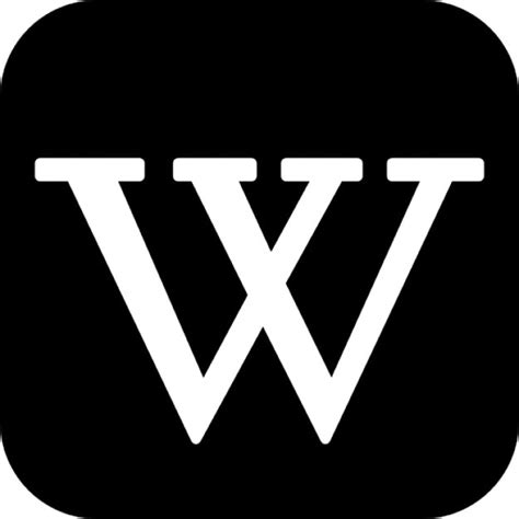 Free Icon | Wikipedia logotype