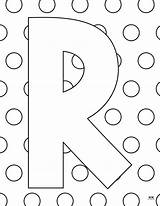 Letter R Coloring Pages  15 FREE Printabulls sketch template