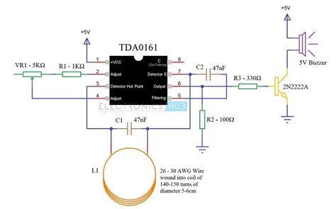 Gambar Metal Detector Circuit Diagram Working Gambar Flow Chart Lc ...