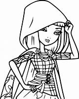 Cerise Hood Ever After High coloring Page  Download Print Or Color sketch template