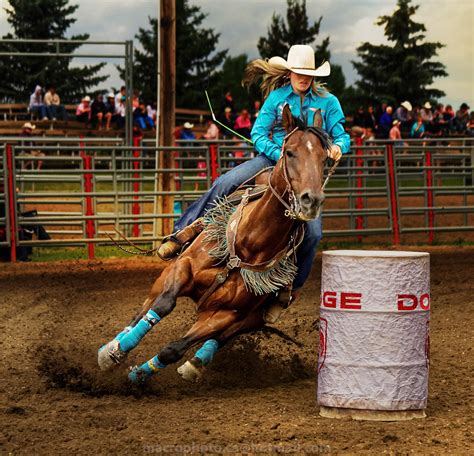 ITAP of some colorful barrel racing : r/itookapicture