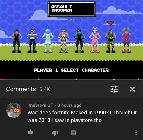 does fortnite maked in 1990 : r/youngpeopleyoutube