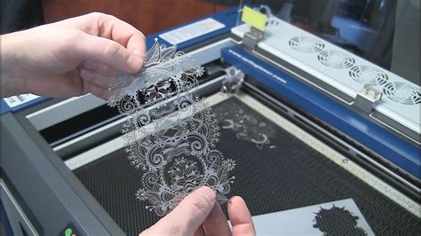 Laser Cut Paper - Intricate Lace Pattern with an Epilog Laser - Redsail Laser