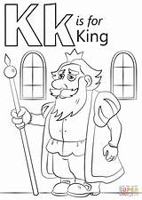 Letter K Is For King coloring Page  Free Printable Coloring Pages sketch template