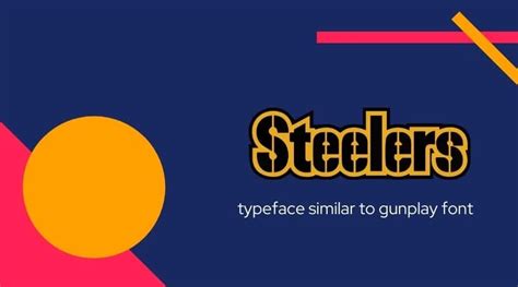 Steelers Font | Free Fonts Vault