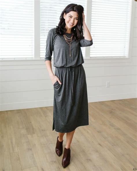 *Expired* 3/4 Sleeve Midi Dress $21.99 - Freebies 4 Mom