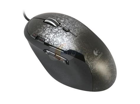 Logitech G500 Gaming Mouse - Black Chrome, 10 Buttons, Wired, 5700 dpi - Newegg.com