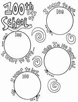 100th Day Of School coloring Pages  ColoringLib sketch template