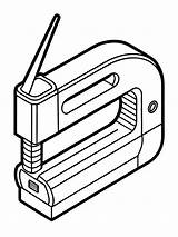 Electric Staple Gun coloring Book pages For Children And Adults With  sketch template