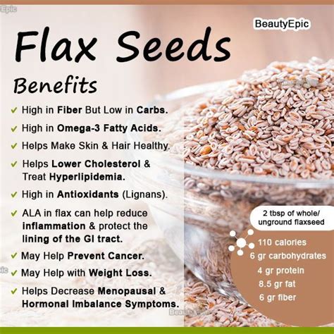 16 Surprising Benefits of Flax Seeds For Skin, Hair and Health ...