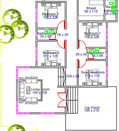 House layout plans panosundaki Pin