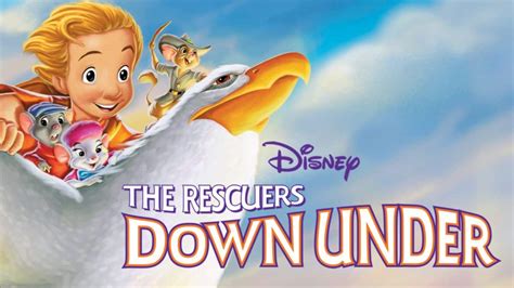 The Rescuers Down Under Logo