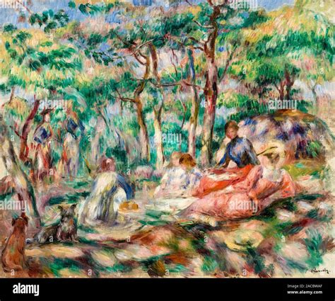 Picnic painting hi-res stock photography and images - Alamy