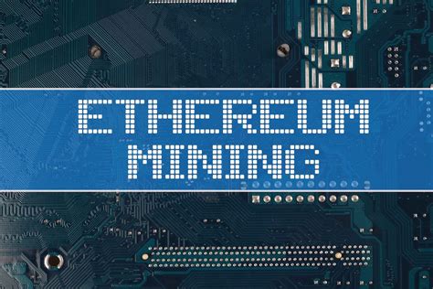 Ethereum Mining text over electronic circuit board background - Creative Commons Bilder