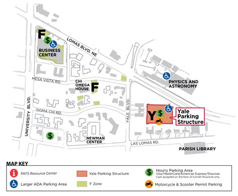 "F" Zone Temporary Parking Closures - Hope Building :: Parking & Transportation Services | The ...