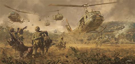 Battle of Ia Drang valley 1965 :: Behance