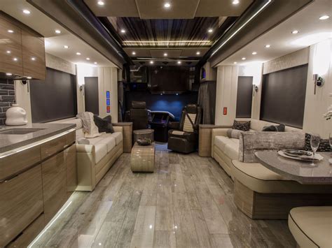 $2 Million Porsche-Designed Newell Coach RV Has a Full Bedroom ...