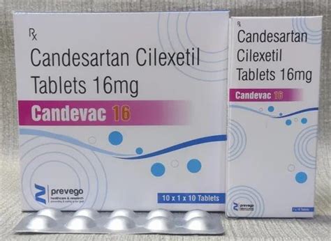 Candesartan Cilexetil Tablets 16 Mg. at Rs 195/box | Candesartan in ...