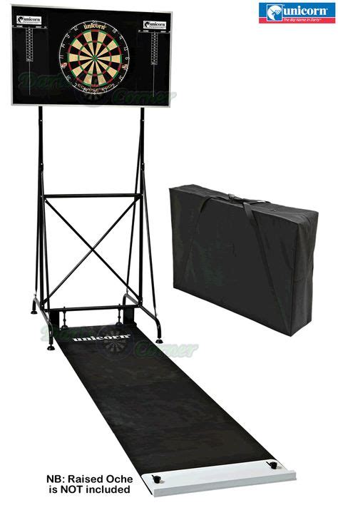 Unicorn Pro Dartmate - Freestanding Professional Portable Dartboard Set Up - Travel Stand - http ...