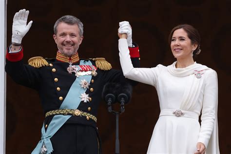 This is what the new King and Queen of Denmark wore to their coronation ...