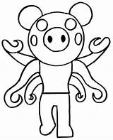 Piggy Roblox Doggy Adopt Dibujar Colorir Ausmalbilder Coloriage Puppet  sketch template