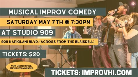 Musical Improv Comedy Show • improvhi.com