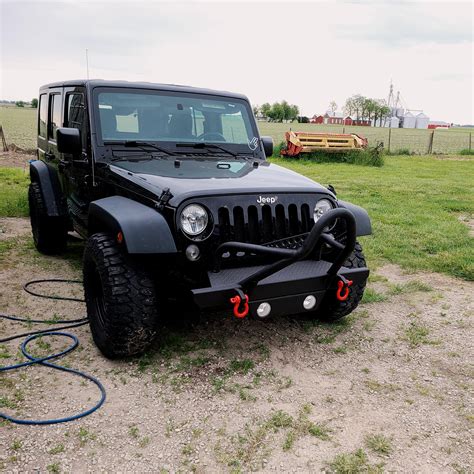 Finally after almost a year. The bumpers are done and attached! : r/Jeep