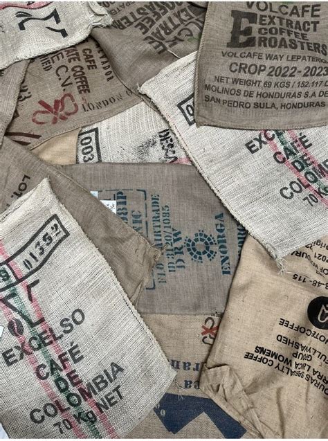 1x Vintage 60kg Coffee Hessian Sacks FREE SHIPPING | eBay