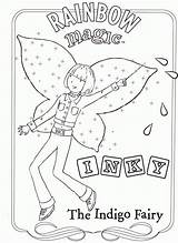 Printable Rainbow Magic Fairy Coloring Pages  Magic Coloring coloring sketch template
