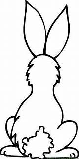 Rabbits Coloring Pages sketch template