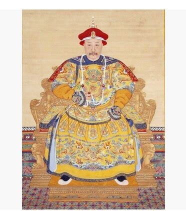 40*30cm Frameless The Qing Dynasty 12 emperor kangxi qianlong yongzhen ...
