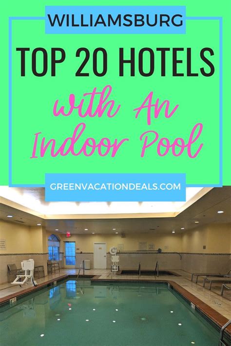 20 Best Hotels in Williamsburg VA with Indoor Pools | Best family ...