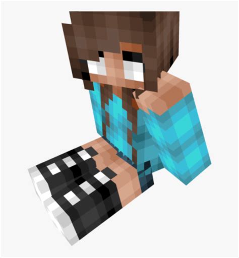 Herobrine"s Daughter Minecraft Skin - Minecraft Herobrine Hate, HD Png Download - kindpng