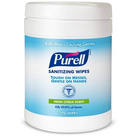 Purell® 9113-06 270 Count Hand Sanitizing Wipes | Platinumpme