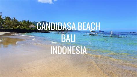 CANDIDASA BEACH BALI INDONESIA | Bali indonesia, Beach, Bali