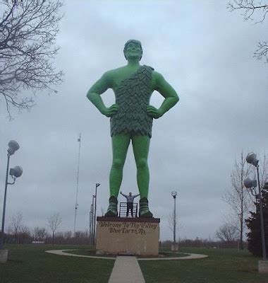 All This Is That: The Jolly Green Giant Statue