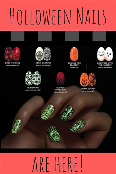 Halloween Color Street | Halloween coloring, Holloween nails, Color street