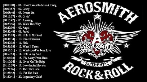 Aerosmith Greatest Hits Playlist 2018 Best Classic Rock Songs Of Aerosmith