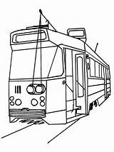 Coloriage Tramway Gratuit Pour Les Enfants  Télécharger Et Imprimer sketch template