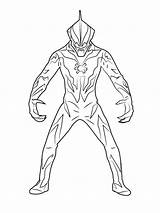 Ultraman Coloring Pages  Best Coloring For Kids sketch template