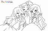 Lolirock Coloring Pages sketch template
