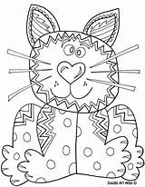 Doodle Art Alley Coloring Page Thankful Sketch sketch template