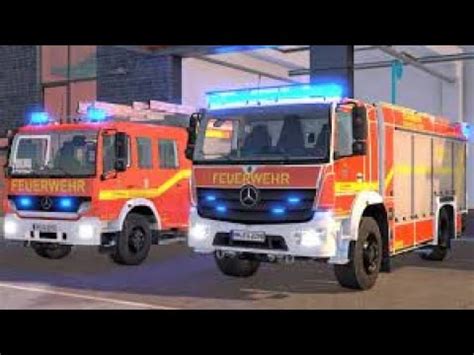 Emergency Call 112 - Hamburg Volunteer Firefighters on Duty! - YouTube