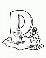 Letter P  Alphabet coloring Pages For Kids ABC Printables Free sketch template