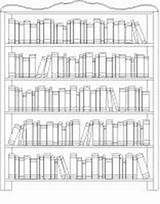 Bible Bookcase Coloring Pages sketch template